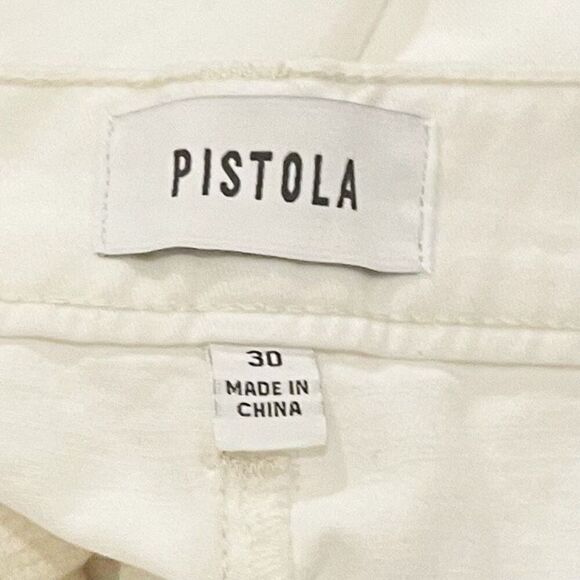 NWT PISTOLA Ellery High Rise Wide Leg Pant size 30 alabaster - Picture 7 of 10